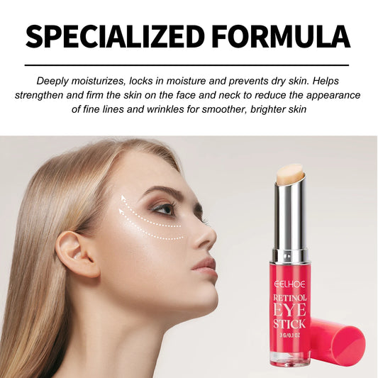 "Retinol Eye Cream | Anti-Wrinkle & Brightening Formula"