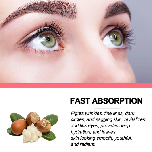 "Retinol Eye Cream | Anti-Wrinkle & Brightening Formula"